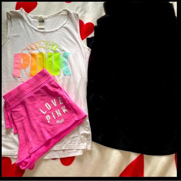 Victoria’s Secret PINK tank top & short set - Picture 1 of 7